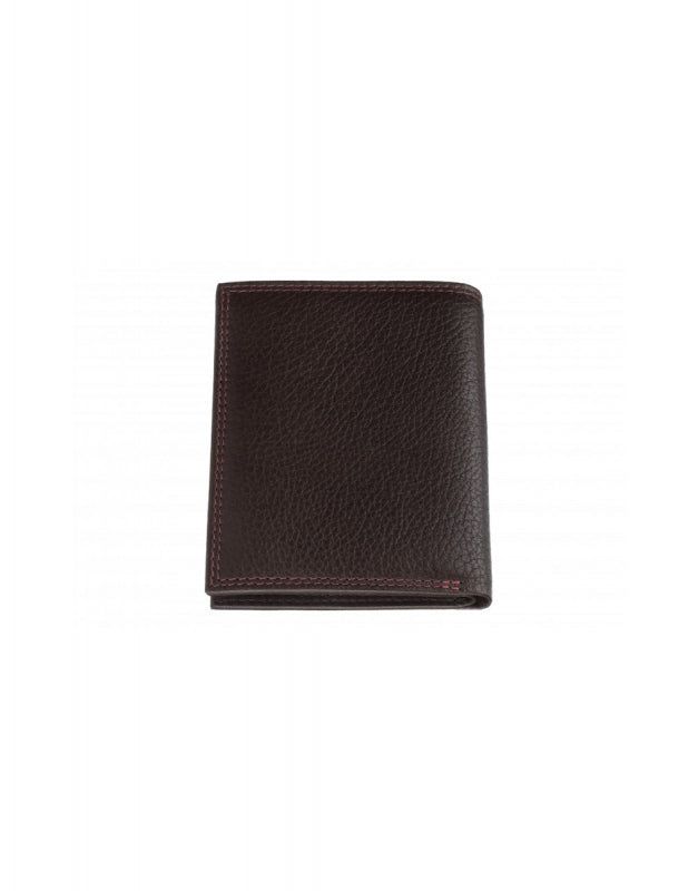 PORTOFEL ZIPPO PIELE TRI-FOLD Maro