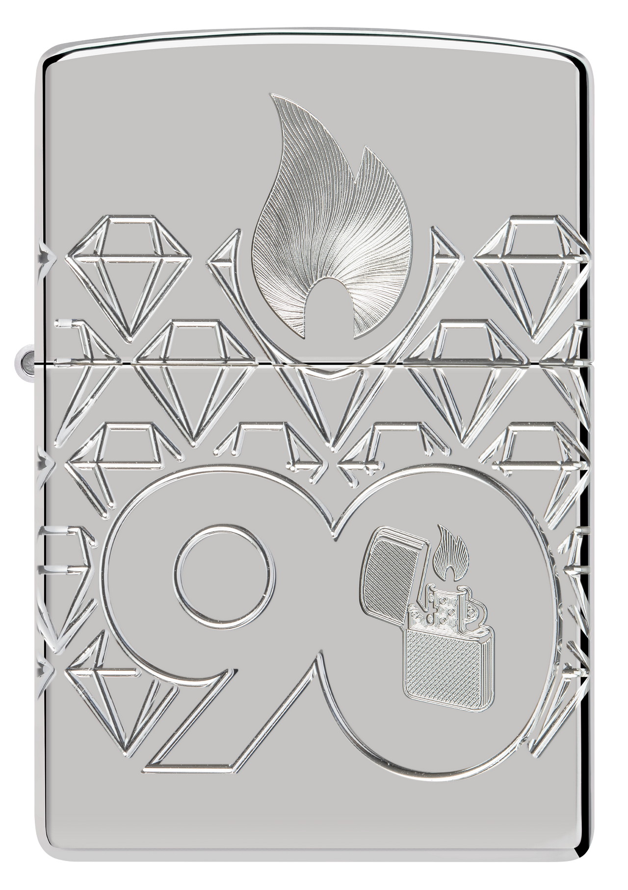 Zippo's 90th Anniversary Sterling Silver Collectible
