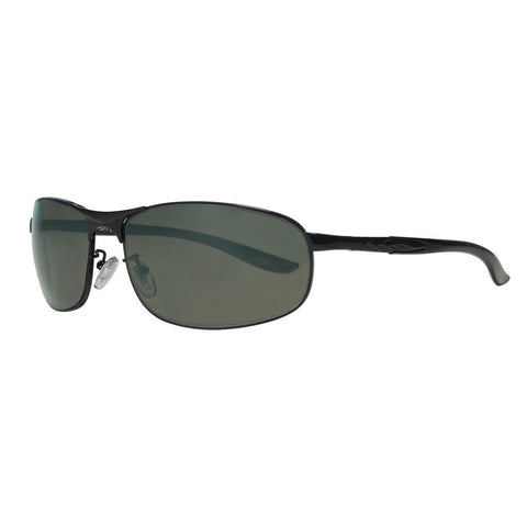 Smoke Flash Wrap Sunglasses