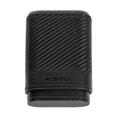 TRAVEL HUMIDOR SET_CARBON _NEGRU