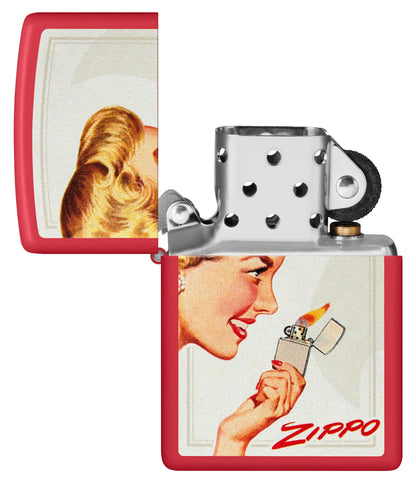 SET BRICHETE ZIPPO 233/218_ COUPLE SET DAME/GUY