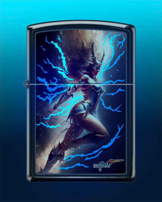 BRICHETA ZIPPO 46412 " MAZZI- LIGHTNING WOMAN" (BASE MODEL 218)