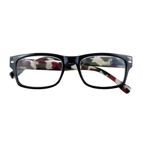 '+2.50 Power Camo Readers with Black Frames