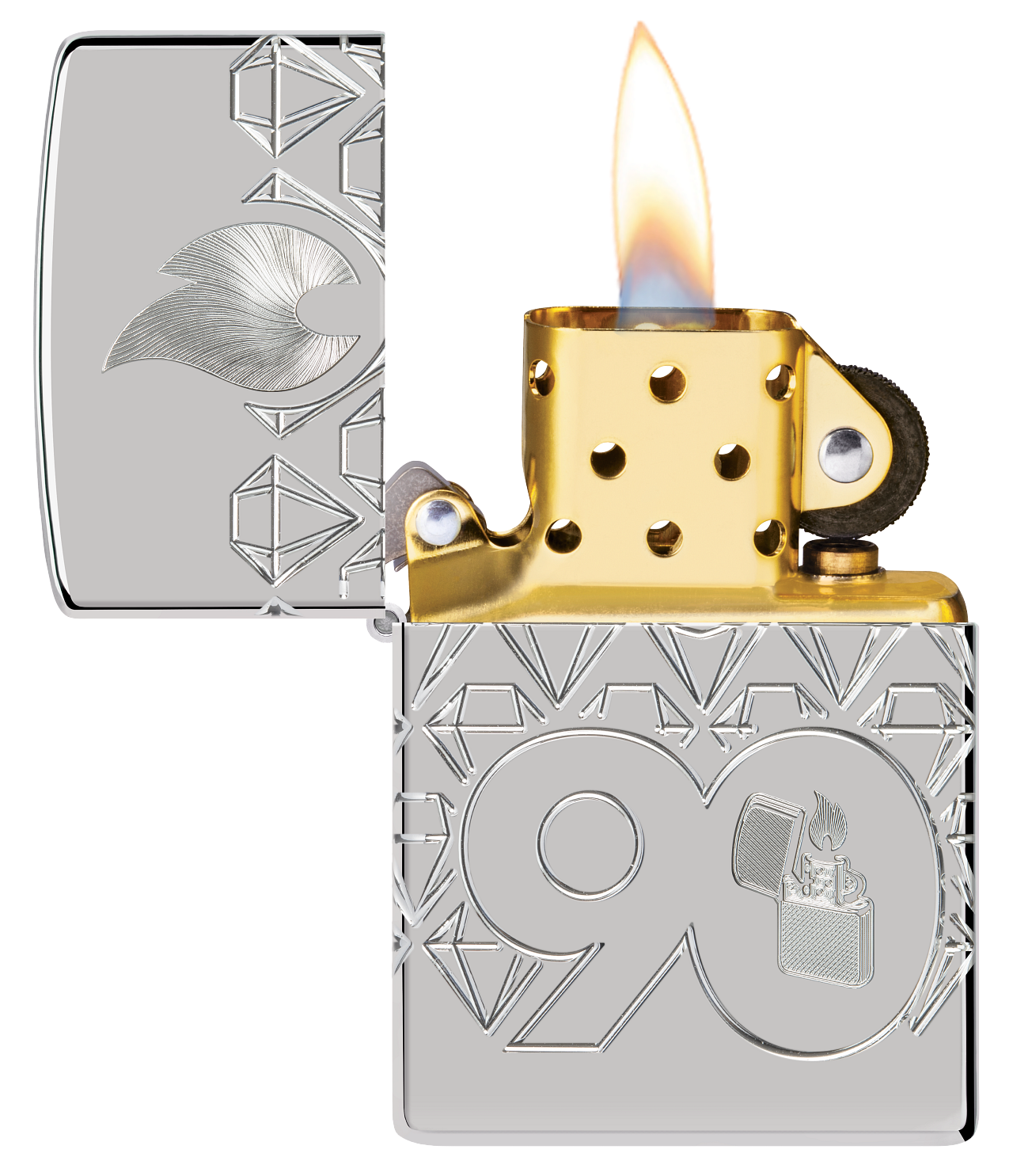 Zippo's 90th Anniversary Sterling Silver Collectible