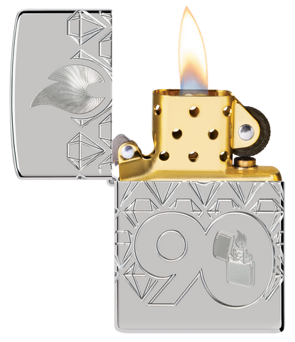 Zippo's 90th Anniversary Sterling Silver Collectible