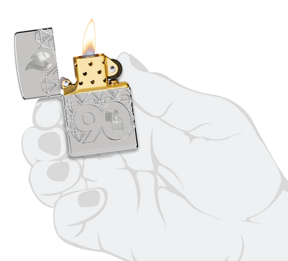 Zippo's 90th Anniversary Sterling Silver Collectible