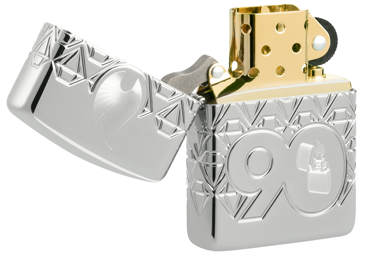 Zippo's 90th Anniversary Sterling Silver Collectible