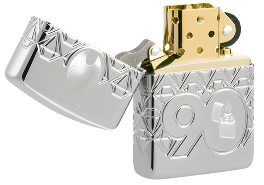 Zippo's 90th Anniversary Sterling Silver Collectible