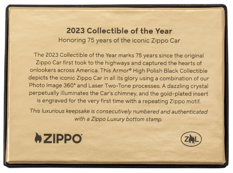 2023 Collectible of the Year -75th Anniversary ZIPPO Car