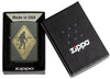 Sasquatch Crossing Windproof Lighter in its packaging