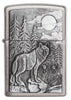 Front shot of Timberwolves Windproof Lighter