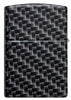 Back shot of Carbon Fiber Design Windproof Lighter